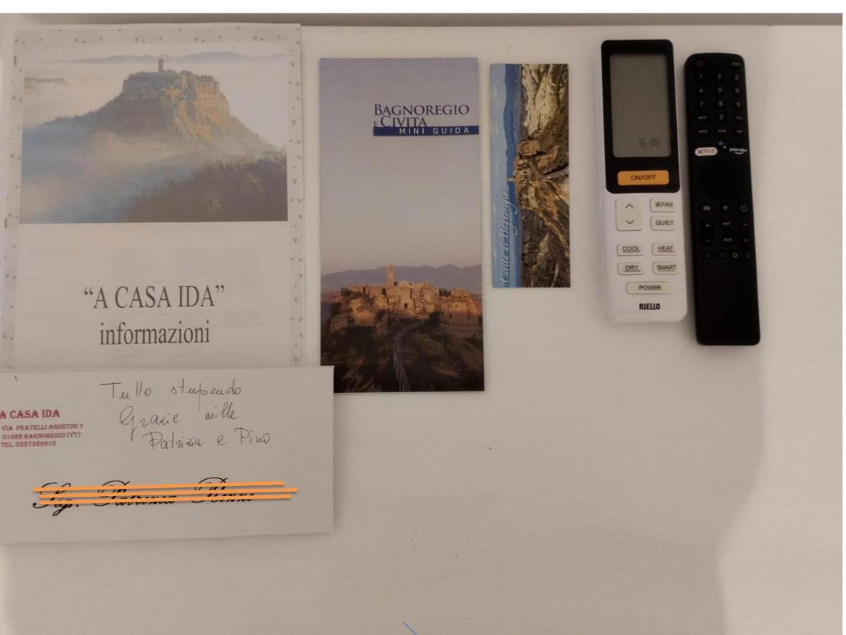 A Casa Ida Leilighet Bagnoregio Eksteriør bilde